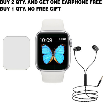 SOMTONE Tempered Glass Guard for T500 Pro Smartwatch BUY 2 QTY AND GET ONE EARPHONE FREE(Pack of 1)