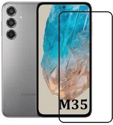 DSCASE Tempered Glass Guard for SAMSUNG GALAXY M35 5G, Samsung Galaxy M35 5G(Pack of 1)