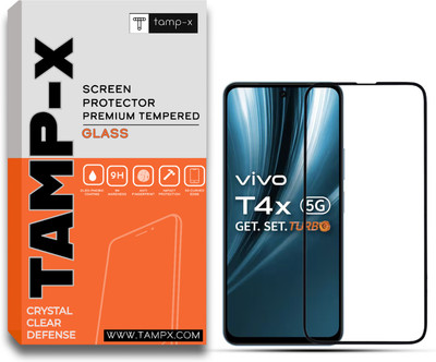 TAMP-X Tempered Glass Guard for vivo T4x 5G(Pack of 1)