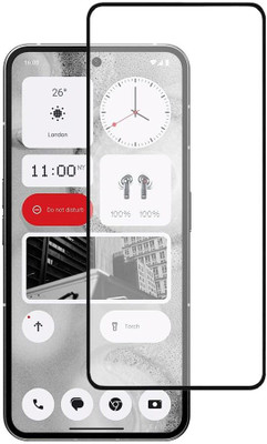 VISHZONE Tempered Glass Guard for Nothing Phone (2a) 5G(Pack of 1)