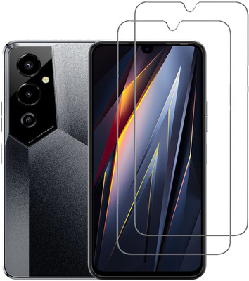 INFINITYWORLD Tempered Glass Guard for Tecno Pova 4 Pro(Pack of 2)