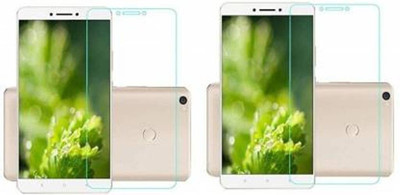 SRT Tempered Glass Guard for Mi Max 2(Pack of 2)