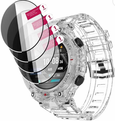 DB Tempered Glass Guard for BOAT WAVE FORCE 3 SMART WATCH TEMPERED GLASS( PACK OF 4)(Pack of 4)