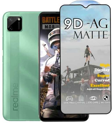 FAIYER BEAT Tempered Glass Guard for Premium matte Tempered Glass For realme C11(matte finish,Pack Of 1) Advanced gaming matte Full Screen Coverage Screen Protector for realme C11(Pack of 1)