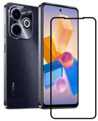 AKSHUD Edge To Edge Tempered Glass for Infinix Hot 40i(Pack of 1)