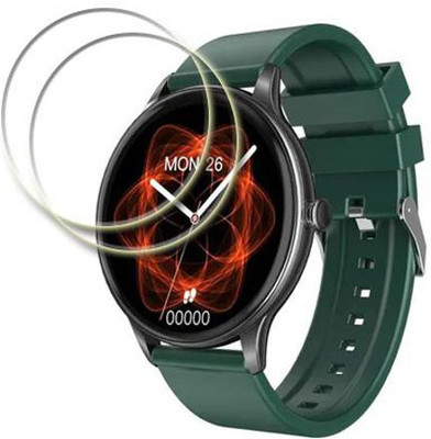 MUTAALI Tempered Glass Guard for Fire Boltt Terra smartwatch(Pack of 2)
