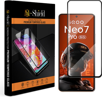 MS-Shield Tempered Glass Guard for iQOO Neo 7 Pro 5G(Pack of 1)