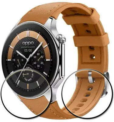tombik Tempered Glass Guard for 121qc-Oppo Watch X2(Pack of 2)