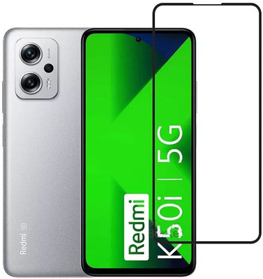 Colorcase Tempered Glass Guard for Redmi K50i (5G)(Pack of 1)