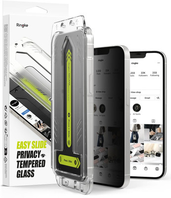 Ringke Tempered Glass Guard for Apple iPhone 16e(Pack of 2)