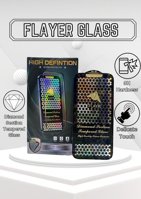 FLAYR Tempered Glass Guard for APPLE IPHONE 12 PRO MAX(Pack of 1)