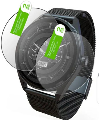 DOWRVIN Tempered Glass Guard for TITAN CREST 1.43 SMART WATCH TEMPERED GLASS (PACK OF 2)(Pack of 2)