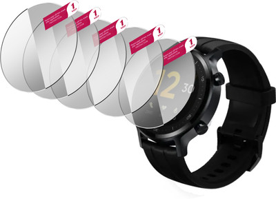 daffin Tempered Glass Guard for Realme Watch S2(Pack of 5)