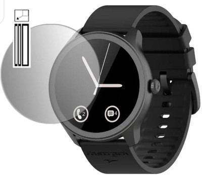 DOWRVIN Tempered Glass Guard for FASTRACK REFLEX INVOKE SMART WATCH TEMPERED GLASS(Pack of 1)