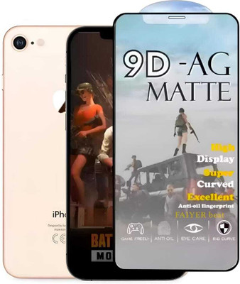 FAIYER BEAT Tempered Glass Guard for Premium matte Tempered Glass For iphone 8 (matte finish,Pack Of 1) Advanced gaming matte Full Screen Coverage Screen Protector for iphone 8(Pack of 1)