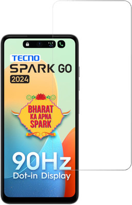 SPRITZEN Tempered Glass Guard for Tecno Spark Go 2024(Pack of 1)
