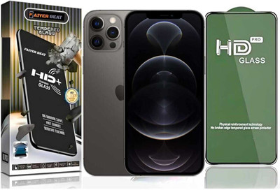 FAIYER BEAT Tempered Glass Guard for Premium high definition Tempered Glass For iphone 12 pro (high definition finish,Pack Of 1) Advanced gaming high definition Full Screen Coverage Screen Protector for iphone 12 pro(Pack of 1)