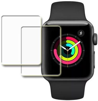 MUTAALI Tempered Glass Guard for Apple Watch Series 3 GPS - 42 mm smart watch(Pack of 2)