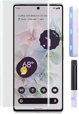 Shadow Tempered Glass Guard for Google Pixel 6 Pro, Full Coverage Screen Protector Guard With Easy Installation Kit(Pack of 1)
