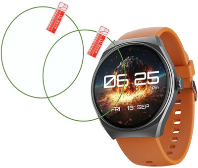 MUTAALI Tempered Glass Guard for boAt Lunar Comet Smartwatch(Pack of 2)