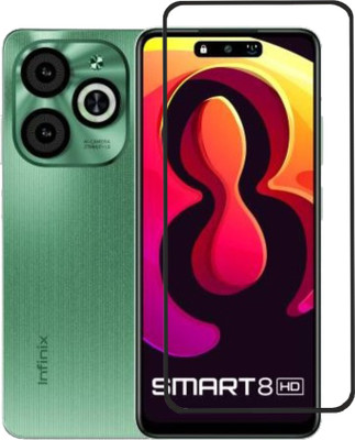 DSCASE Tempered Glass Guard for Infinix Smart 8 HD(Pack of 1)