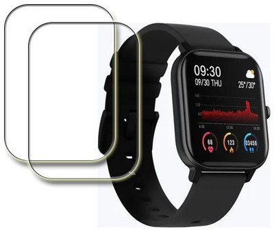 MUTAALI Tempered Glass Guard for Zebronics ZEB-FIT90CH smart watch(Pack of 2)
