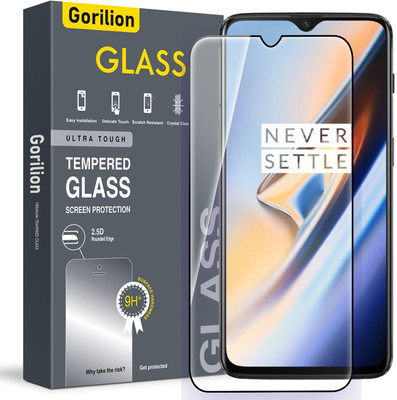 Gorilion Tempered Glass Guard for OnePlus 6T(Pack of 1)