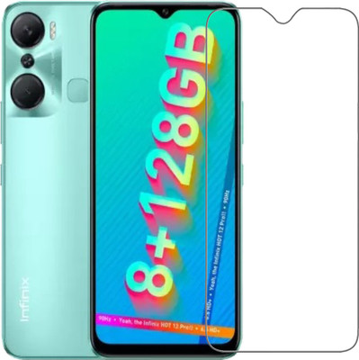 VDAT Tempered Glass Guard for Infinix Hot 12 Pro(Pack of 1)