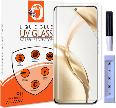 Maxboost Tempered Glass Guard for Oppo Find X8 Pro HD+ UV Curved Screen Protector Guard with Easy Installation Kit(Pack of 1)