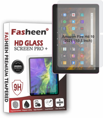 Fasheen Tempered Glass Guard for Amazon Fire Hd 10 2021 (10.1 Inch)(Pack of 1)