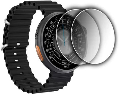 DB Tempered Glass Guard for FIRE - BOLTT ASTEROID SMART WATCH TEMPERED GLASS (PACK OF 2)(Pack of 2)