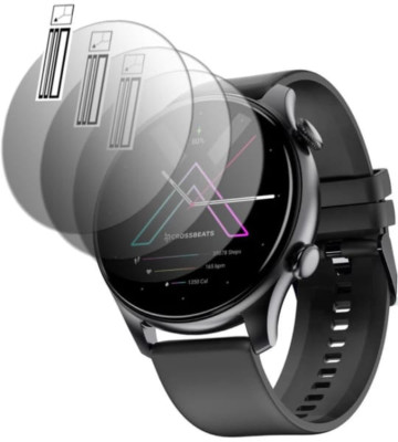 DOWRVIN Tempered Glass Guard for CROSSBEATS ORBIT APEX SMART WATCH (PACK OF 3)(Pack of 3)