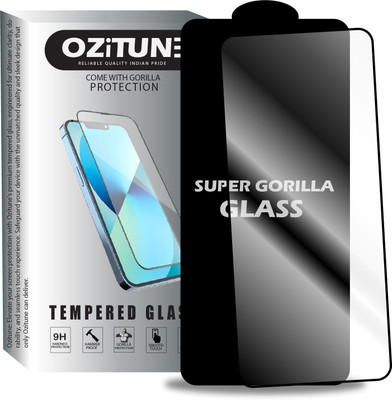 OZitune Tempered Glass Guard for Redmi NOTE 12 4G/5G - 9H Hardness Protector Materials - Anti Fingerprint Tempered Glass - Super Quality Water Proof Optical Clarity(Pack of 1)