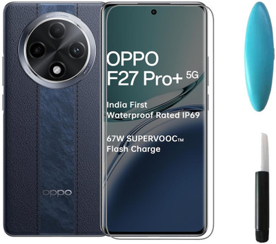 BRENZZ Tempered Glass Guard for OPPO F27 Pro+, OPPO F27 Pro Plus(Pack of 1)