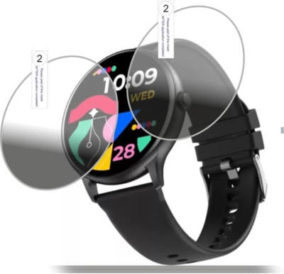 KHWABEEDA Tempered Glass Guard for Fire- Boltt Ninja talk smart watch (pack of 2)(Pack of 2)