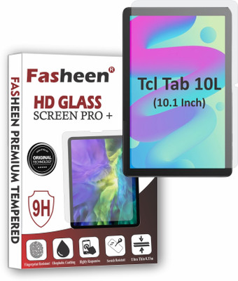 Fasheen Tempered Glass Guard for Tcl Tab 10L (10.1 Inch)(Pack of 1)