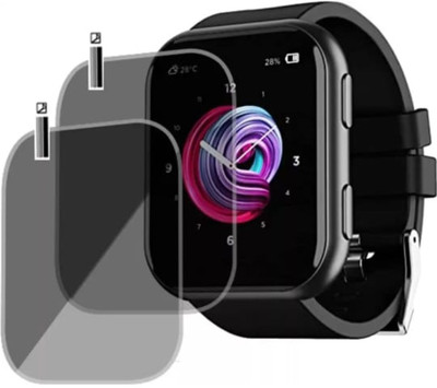 DB Tempered Glass Guard for Boat watch blaze smartwatch tempered glass (pack of 2)(Pack of 2)