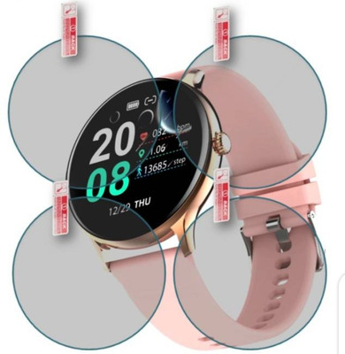 DB Tempered Glass Guard for FIRE - BOLTT Ninja Talk Smartwatch(Pack of 4)