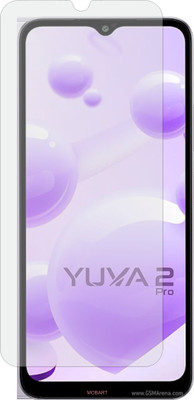 MOBART Tempered Glass Guard for LAVA YUVA 2 PRO (Flexible & Shatterproof)(Pack of 1)