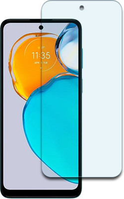 SOMTONE Tempered Glass Guard for Motorola Moto E22s ANTI-BLUE TEMPERED GLASS(Pack of 1)