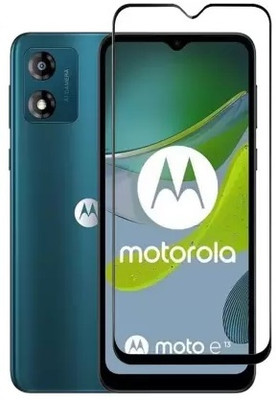 Nutricase Tempered Glass Guard for MOTOROLA MOTO E13(Pack of 1)