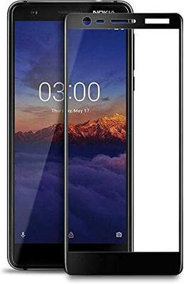 SmartPoint Edge To Edge Tempered Glass for Nokia 3.1(Pack of 1)