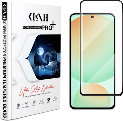 KLAH Tempered Glass Guard for Samsung Galaxy S24 FE 5G, Advanced HD+ Gorilla Glass Protection(Pack of 1)