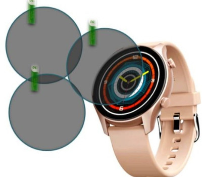 ZIDZEE Tempered Glass Guard for BOAT LUNAR CONNECT PLUS SMART WATCH TEMPERED GLASS (PACK OF 3)(Pack of 3)