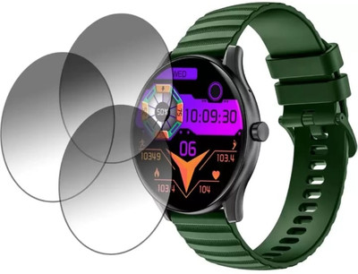 DOWRVIN Tempered Glass Guard for GIZMORE ORBIT MAX( R) SMART WATCH (PACK OF 3)(Pack of 3)
