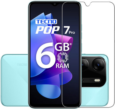 INFINITYWORLD Tempered Glass Guard for Tecno POP 7 Pro(Pack of 1)