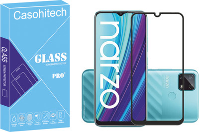 casohitech Tempered Glass Guard for Realme Narzo 30A [2PCS](Pack of 2)