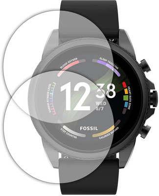 MOBIFONIC Tempered Glass Guard for Fossil Gen 6(Pack of 2)