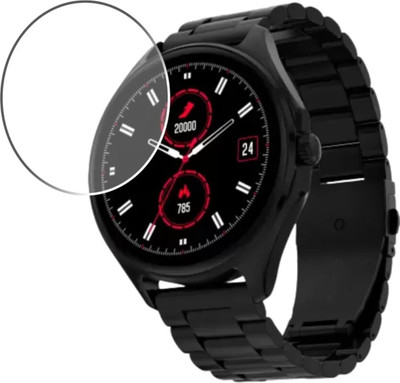 DB Tempered Glass Guard for Boult striker pro 1.43 Amoded bt calling working crown smart watch(Pack of 1)
