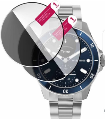 KHWABEEDA Tempered Glass Guard for WITHING SCAN WATCH NOVA SMART WATCH TEMPERED GLASS (PACK OF 2)(Pack of 2)